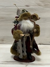 VTG 1990s TJ Collection Father Christmas Santa Claus 8.5” Figurine picture