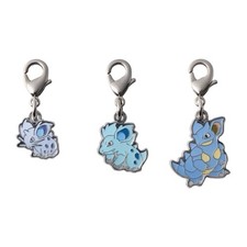 Pokemon Nidoran Female Nidorina Nidoqueen Metal Charm Set Japan NEW picture
