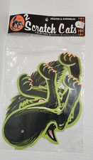 Vintage Halloween Diecut NOS 1981 Beistle Co. 2 Scratch Cats Jointed  Decoration picture