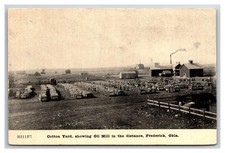 Frederick Oklahoma Cotton yard and oil mill. Panorama. picture