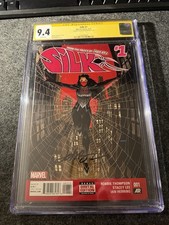 Silk #1 (2015) CGC 9.4 SS Signed David Johnson 1st Solo Series | Marvel Comics picture