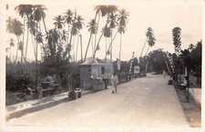 Puerto Cabello Venezuela Entrance Gate Toll Booth Real Photo Postcard Copy picture
