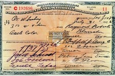 PROHIBITION WHISKEY LIQOUR PRESCRIPTION MEDICINAL 1925 4X6 PHOTO picture