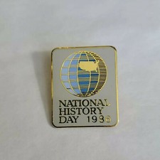 National History Day 1986 Pin Annual Project Based Contest Students Grade 6 - 12 picture