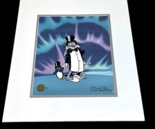 Chuck Jones  Signed Cel Frigid Hare2 Hand Painted Bugs Bunny Limited Edition picture