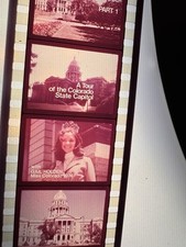 35mm Filmstrip Tour of the Colorado State Capitol 1974 Miss Colorado picture