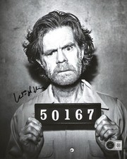 WILLIAM H MACY SIGNED 8x10 PHOTO SHAMELESS FRANK GALLAGHER FARGO - BECKETT COA picture