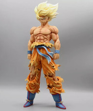 28CM Dragon Ball Z Goku First Super Saiyan PVC Figure Collectible Model  Statue picture