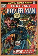 LUKE CAGE , POWER MAN # 18 9.2 NEAR MINT - picture