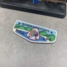 OA Shenandoah Lodge 258 Flap WHT Bdr. Stonewall Jackson Area Council 763, VA picture