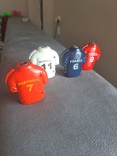 Lot 4 Vintage Coney Japan Soccer Jersey Lighters  World Cup Mondialito- WORKING picture
