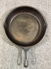Vintage WAGNER WARE Cast Iron Skillets #10 (11 3/4” Dia.) Made In USA c. 1960’s picture