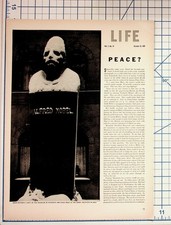1939 LIFE Magazine WWII Peace Plan Alfred Nobel World Union Streit picture