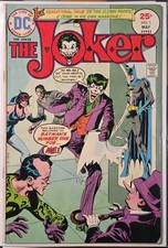 The Joker #1 (1975) Fine OB IMO See Pics 1st Solo Titled Joker Series DC Comics picture