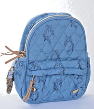 Miss Melody Small Backpack Horse Shopping Bag Handbag Novelty Denim Blue picture