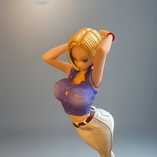 Dragon Ball Z Android 18 Ver.III Plastic Figure Anime & Manga Collectible + box  picture