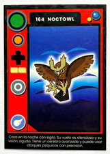 2025 POKEMON POKEDEX FH 3 Johto Card #013 NOCTOWL Peru picture