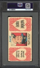 1963 Valentine Foldees You'd Make a Better Soldier Than Grant #6 Babe Ruth PSA 4 picture