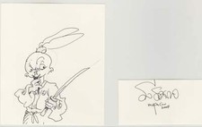 Usagi Yojimbo Original Art & cut signed by Stan Sakai picture