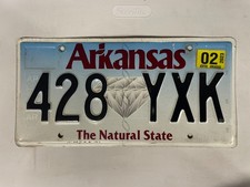 Arkansas License Plate 428 YXK FEBRUARY 2023 THE NATURAL STATE picture