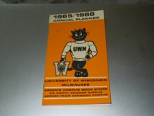 Vintage 1965/1966 Annual Planner. Univ. of Wisc. Milwaukee  Colad Co.  NOS picture