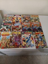 Marvel Comic Book Lot of 12 Avengers Ghost Rider Wolverine 1970s 1990s Vintage picture