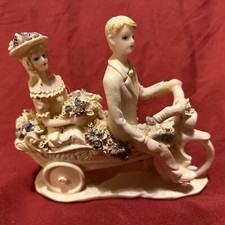Vintage K's Collection Newly Weds Figurine w/Flowers picture