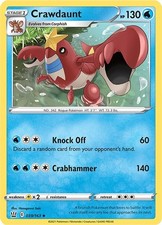Crawdaunt SWSH05 039/163 U NM picture