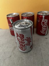 3 Coca-Cola 150ml Coca Cola & 1 Coca Cola Light cans from Holland  Cira 1997 picture