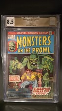Monsters on the Prowl #21 CGC 8.5 Marvel Comics 1973 Bronze Age Kane/Sinnott picture