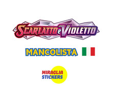 Mancolista SCARLET AND VIOLET SVI Pokemon COMMON CARD COLLECTION NM ITA picture