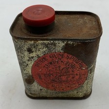 Pure Gum Spirits Of Turpentine Tin Box Made In Italy Empty Genes picture