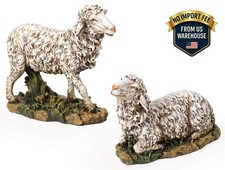 Joseph's Studio By Roman 2-Piece Lamb Figure Set, 27