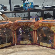 2001 Mattel Harry Potter Classic Scenes Collection: Full 3/3 COLLECTOR SET picture