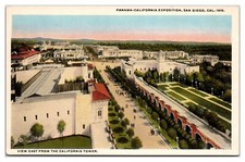 Aerial View From California Tower Panama-California Exposition San Diego CA 1915 picture