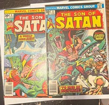  The Son of Satan #6  and 8 two book lot (1976) Steve Gerber picture