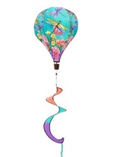 Dragonfly Garden Spring Hot Air Balloon Wind Twister 54