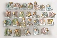 2002 Precious Moments Enesco Alphabet  Letter Figurines 26 Piece Set picture