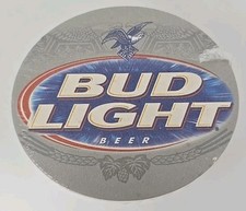 Vintage Budweiser Bud Light Coasters 100 in Original Sleeve Two Sided U22 picture