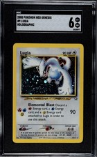 2000 NEO GENESIS #9 LUGIA SGC 6 picture
