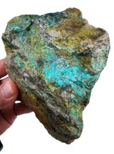 Chrysocolla in Matrix Natural Rough Specimen Mexico 411.1 grams. picture