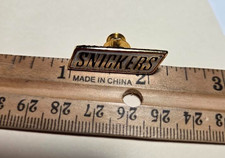 2005 Snickers Candy Bar Lapel Pin Hat Advertising Chocolate Collectible NEW picture
