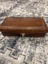 The Hamley Kit Leather Box Cowboy Shaving Kit Pendleton Oregon Vintage Handmade picture