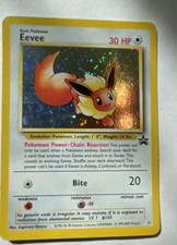 Pokémon TCG Eevee Holo Promo #11 Pokemon  Holo Promo (some surface marks to holo picture
