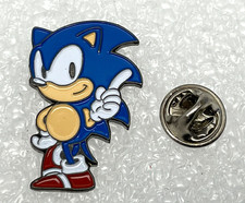 ORIGINAL RARE SONIC THE HEDGEHOG ENAMEL PIN - ASI 30010 - NEW NOS QTY AVAILABLE picture