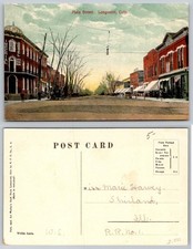 Standard Main Street Longmont Colorado Imperial Hotel Postcard picture