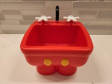 Mickey Mouse Red Pants Kitchen Sink Souvenir Ice Cream Bowl Disney Parks picture