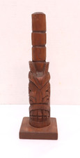 Northwest Coast Antique Totem Pole Tlingit Salish Native American ABNER JOHNSON- picture