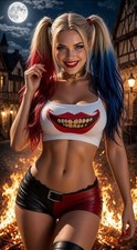 Harley Quinn Glossy Poster 24X36 picture