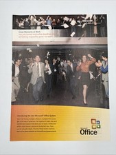 2004 Magazine Print Ad Advertisement Microsoft Office System Word Excel Computer picture